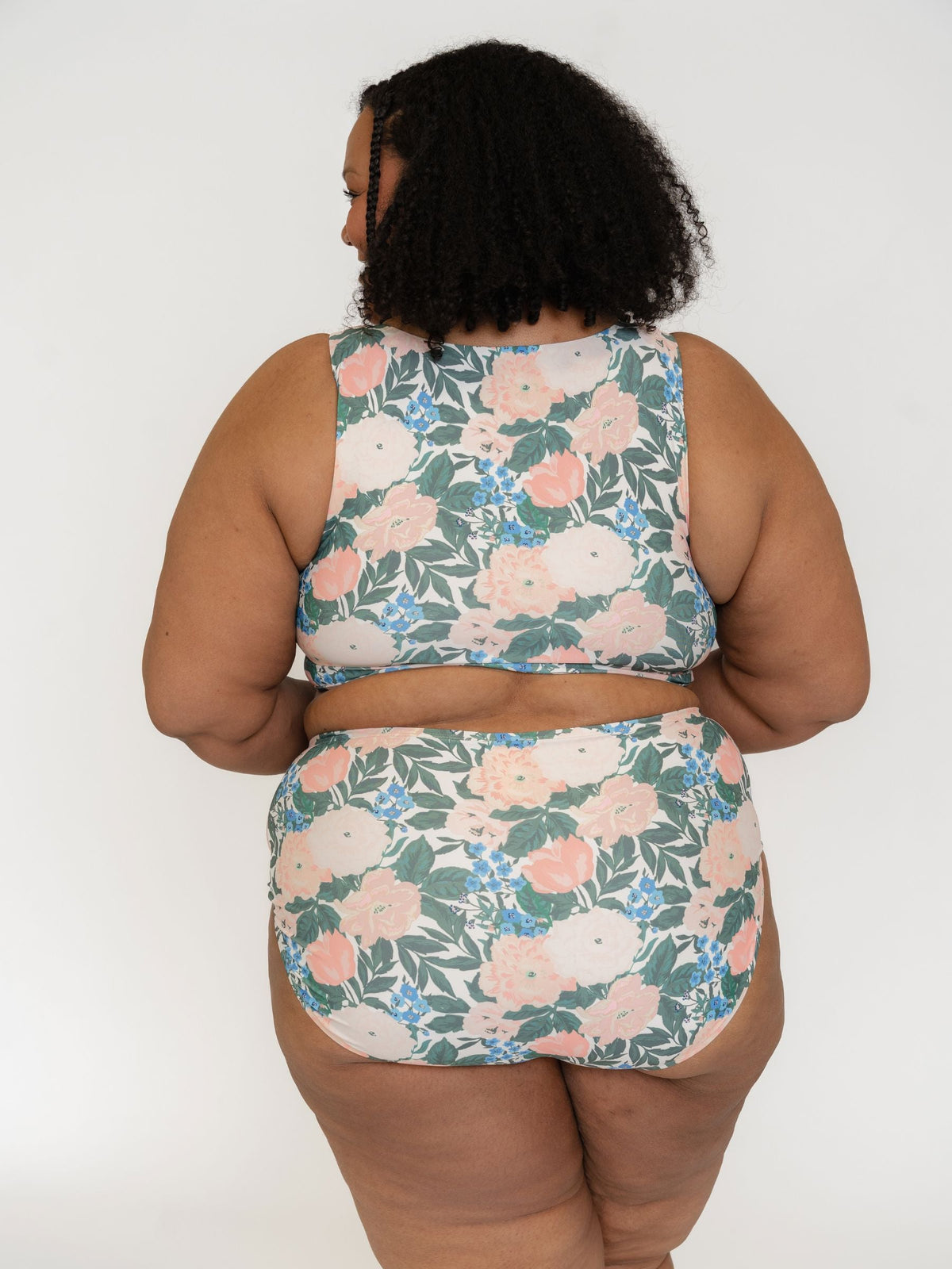 Bouquet Knotted Crop Top (Sizes XXS - 4X)