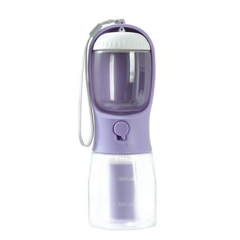 Dog Water Cup, Food Storage and Garbage (waste) Bag Three-in-one Portable Carrier
