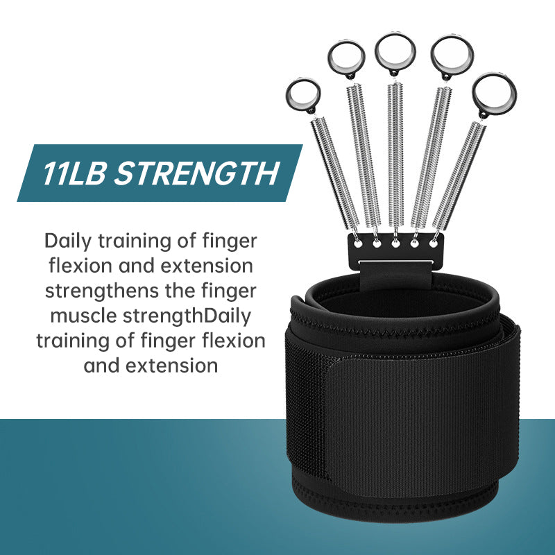 Stainless steel spring finger trainer exercise wrist tension rehabilitation enhancer