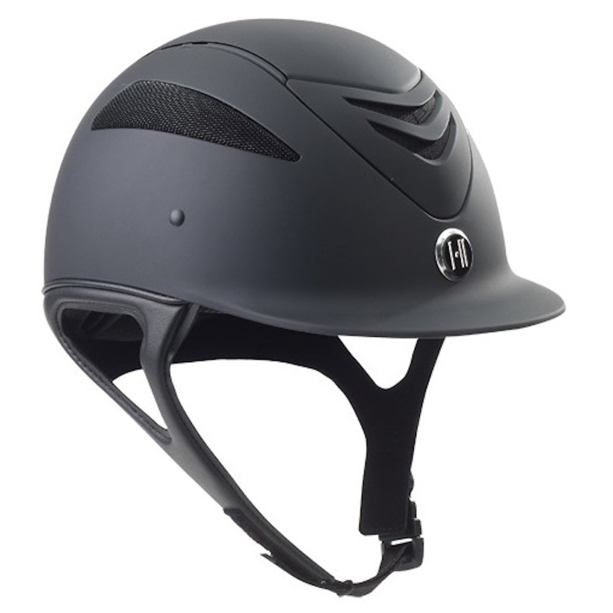 Defender Equestrian Helmet - Black Matte