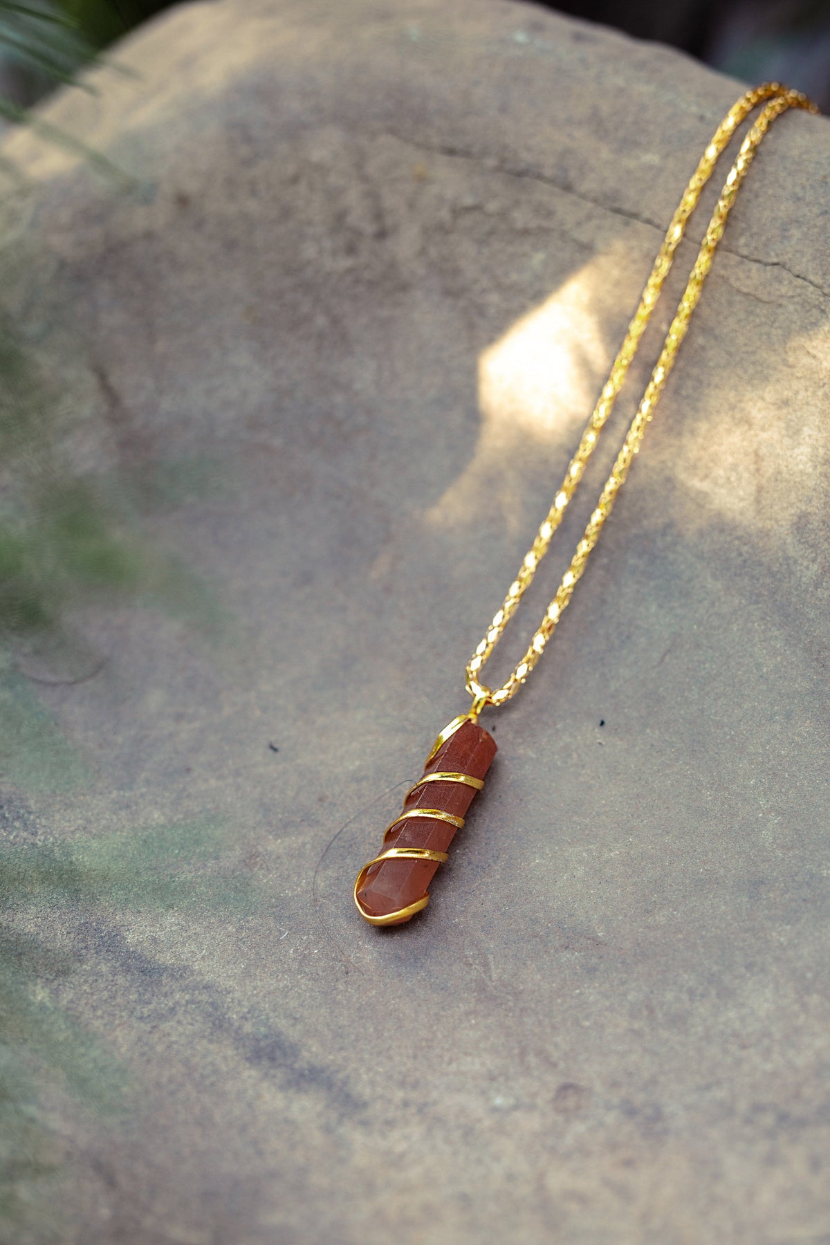 Carnelian Necklace For The Sacral Chakra