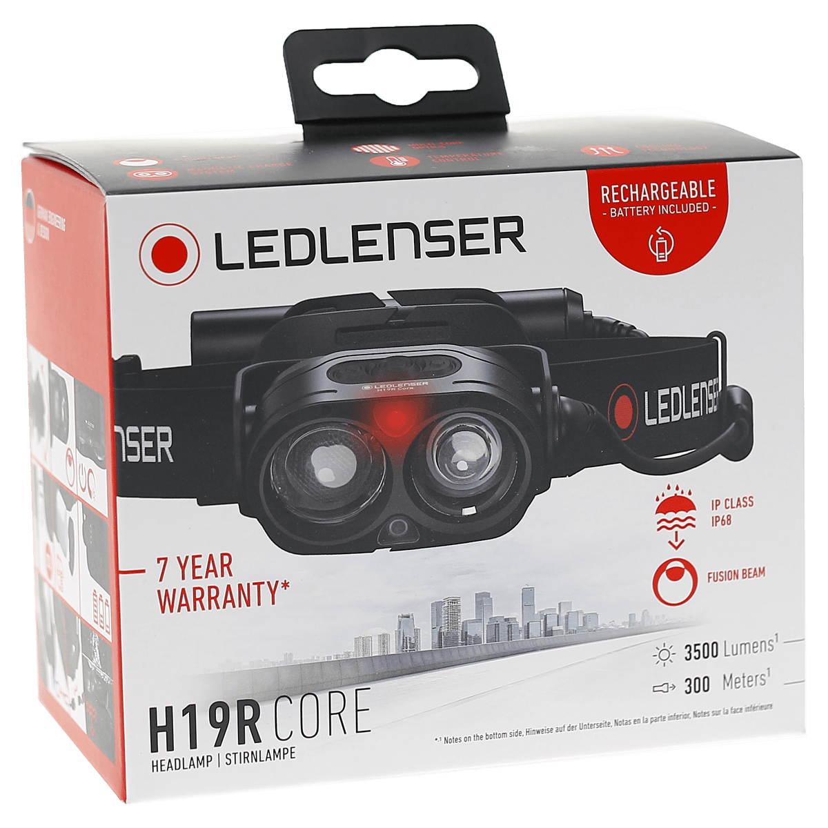 H19R Core Headlamp - Ultimate in portable light innovation and engineering.