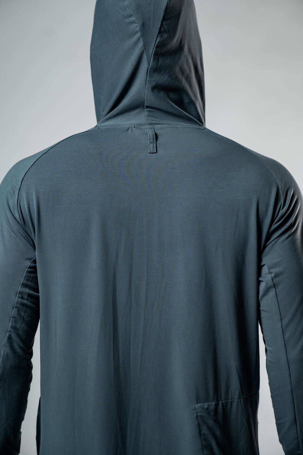 Men's Terra Recovery Element (Ash Gray) Hoodie Shirt (Soft, Breathable, lightweight, Wicking)