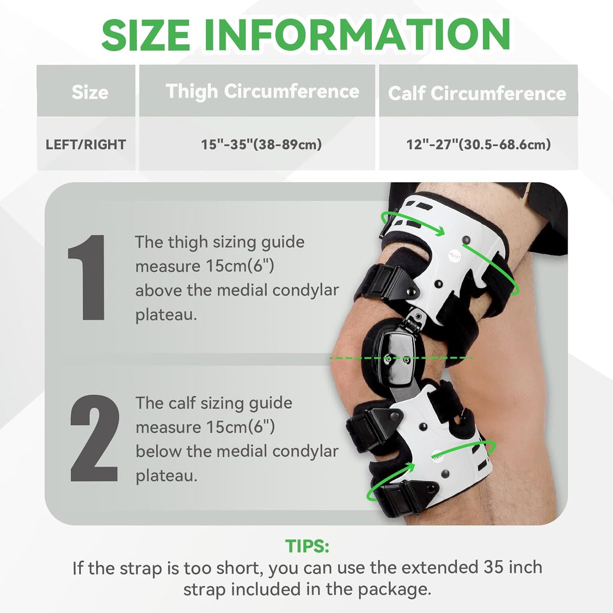 OA Unloader Knee Brace -Reduce Pain and Inflammation, Increase Support and Stability