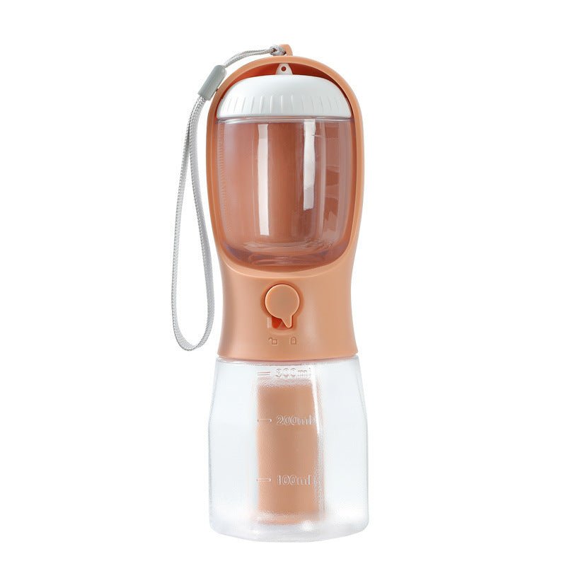 Dog Water Cup, Food Storage and Garbage (waste) Bag Three-in-one Portable Carrier