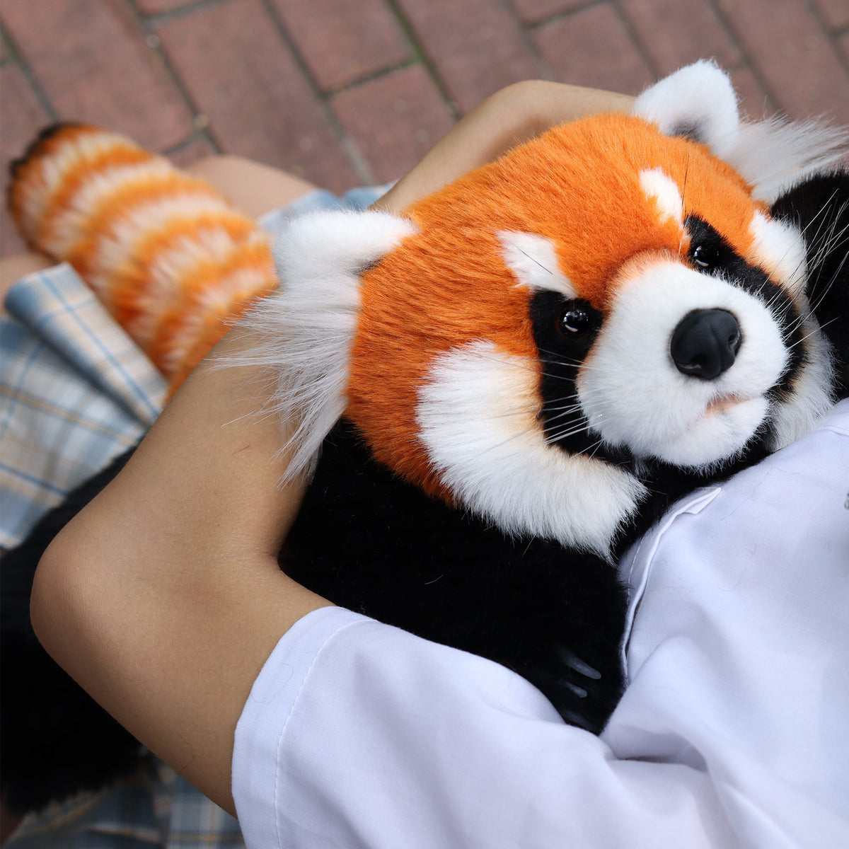 Red Panda Weighted Plush – Snuggle Toy for Relaxation - Comforting companion