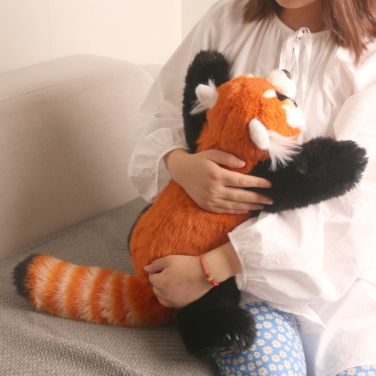 Red Panda Weighted Plush – Snuggle Toy for Relaxation - Comforting companion