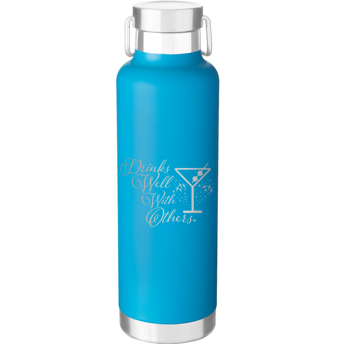 Drinks Well With Others 2 24 oz Water Bottle | Aqua