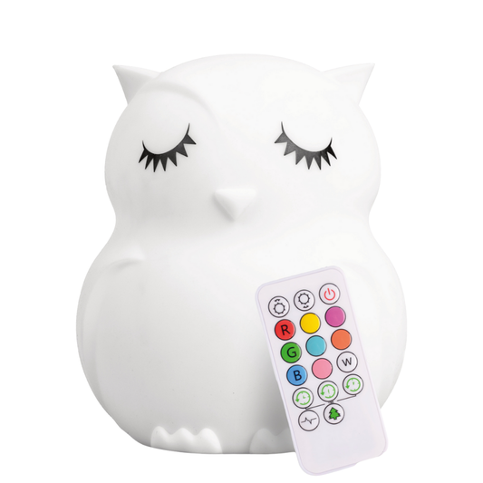 LumiPets® Opal the Owl Night Light - Designed for safety, comfort, and fun.