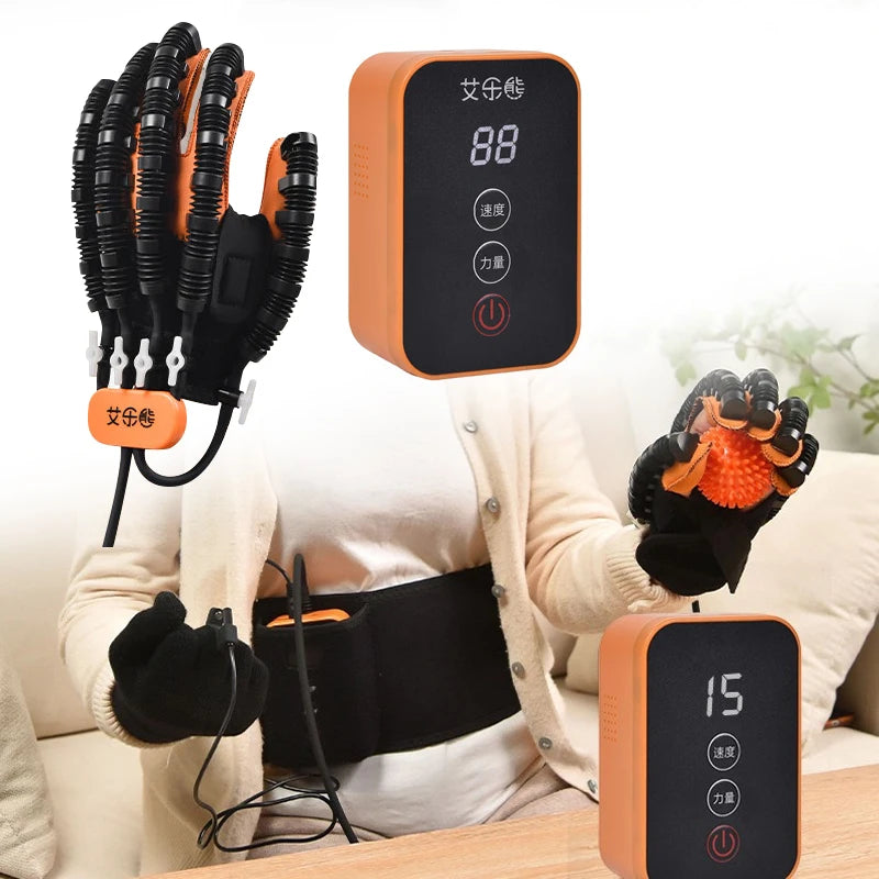 Protable Rehabilitation Robot Gloves Stroke Hemiplegia Cerebral Infarction Training Device