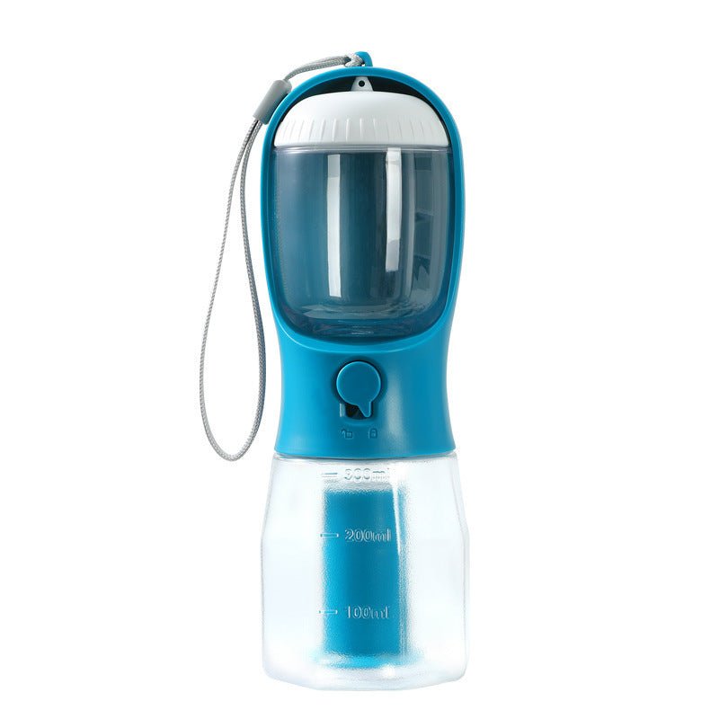 Dog Water Cup, Food Storage and Garbage (waste) Bag Three-in-one Portable Carrier