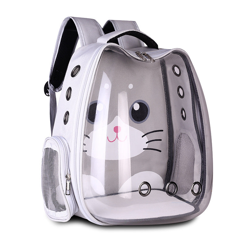 Pet Supplies - Pet Backpack Convenient Pet Space Bag Breathable Shoulder Cat or Dog Bag