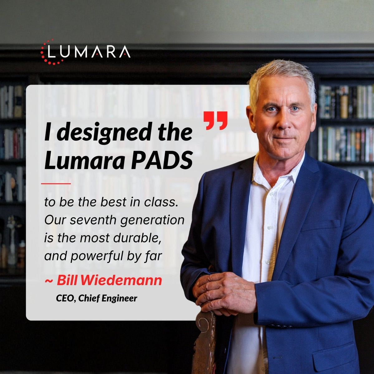 Lumara Pad - Advanced LED Wavelength Therapy Technology