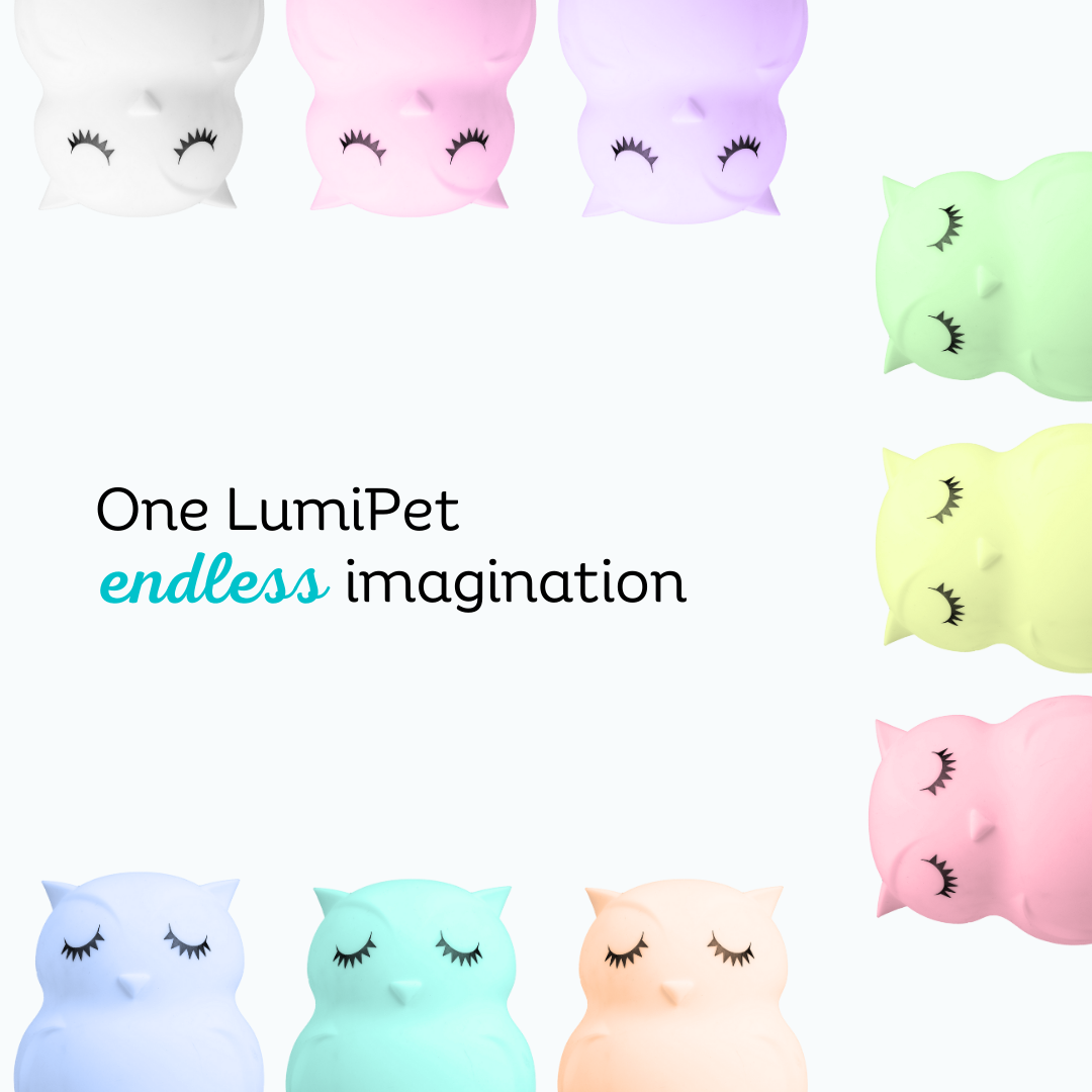 LumiPets® Opal the Owl Night Light - Designed for safety, comfort, and fun.