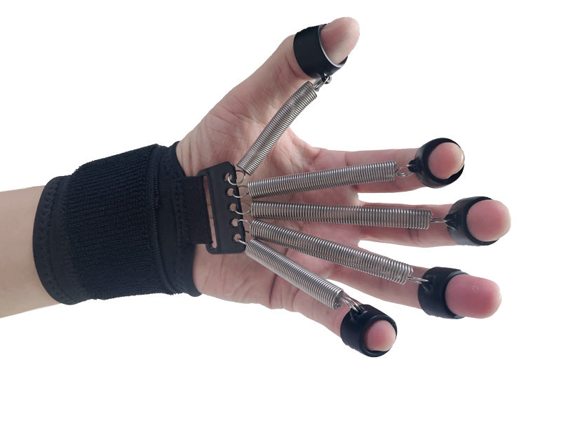 Stainless steel spring finger trainer exercise wrist tension rehabilitation enhancer