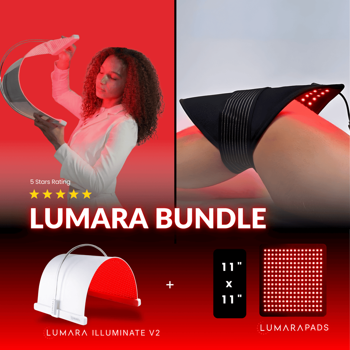 Illuminate Red V2 – Red Light Therapy Panel - Professional Grade