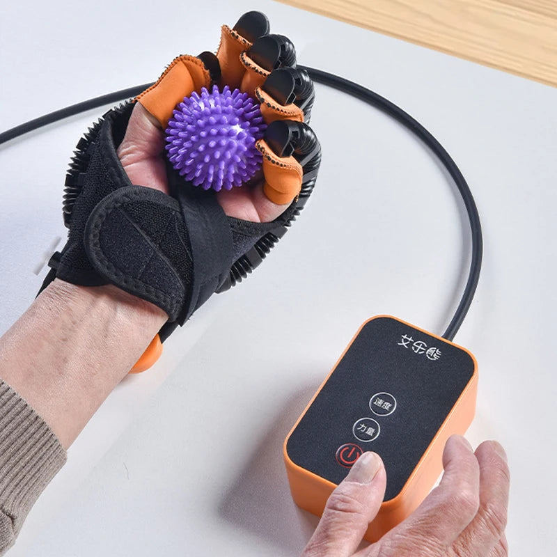 Protable Rehabilitation Robot Gloves Stroke Hemiplegia Cerebral Infarction Training Device