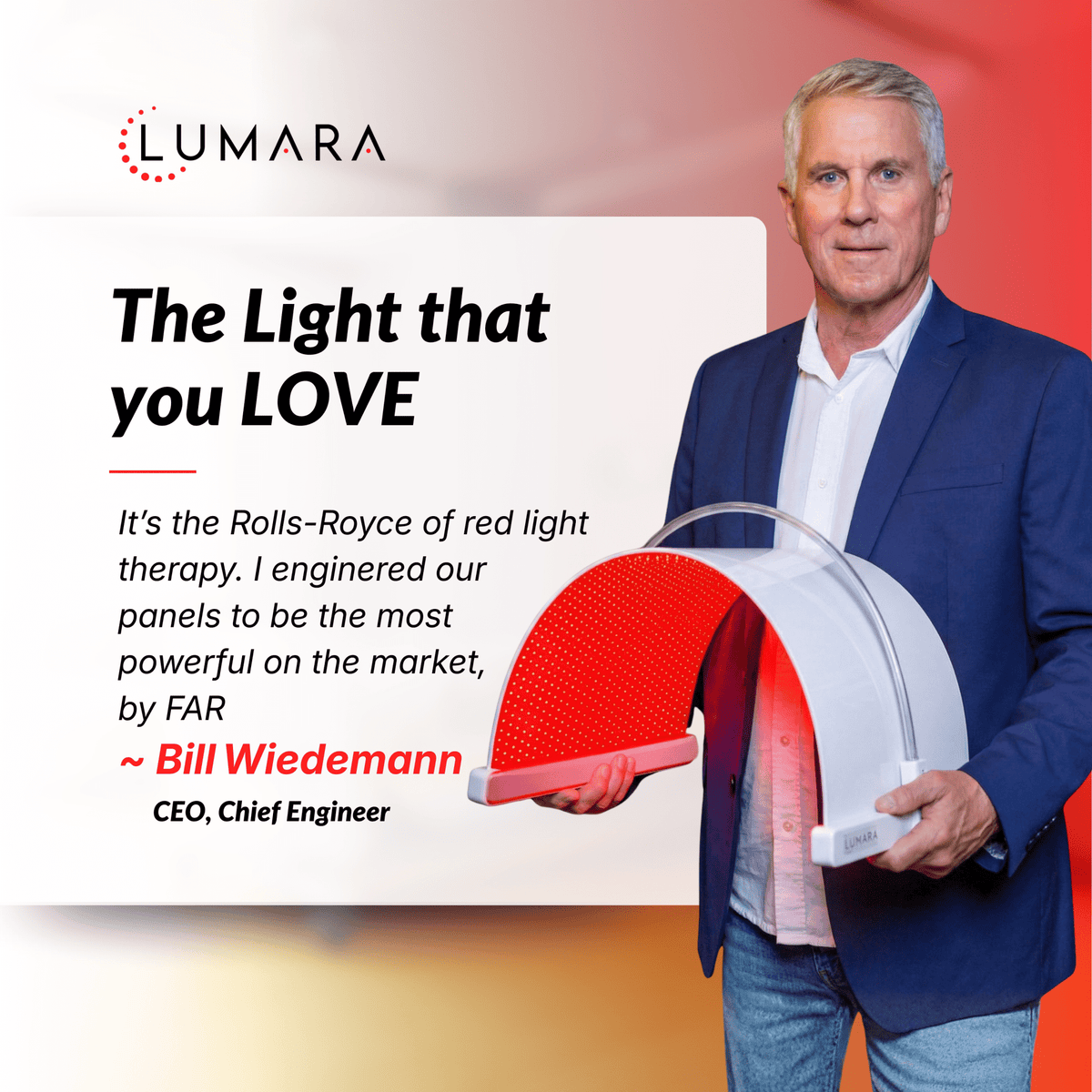 Illuminate Red V2 – Red Light Therapy Panel - Professional Grade