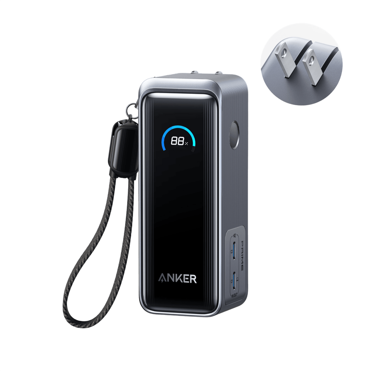 Anker Prime Power Bank (9.6K, 65W, Fusion) High Speed Charging For Your Devices