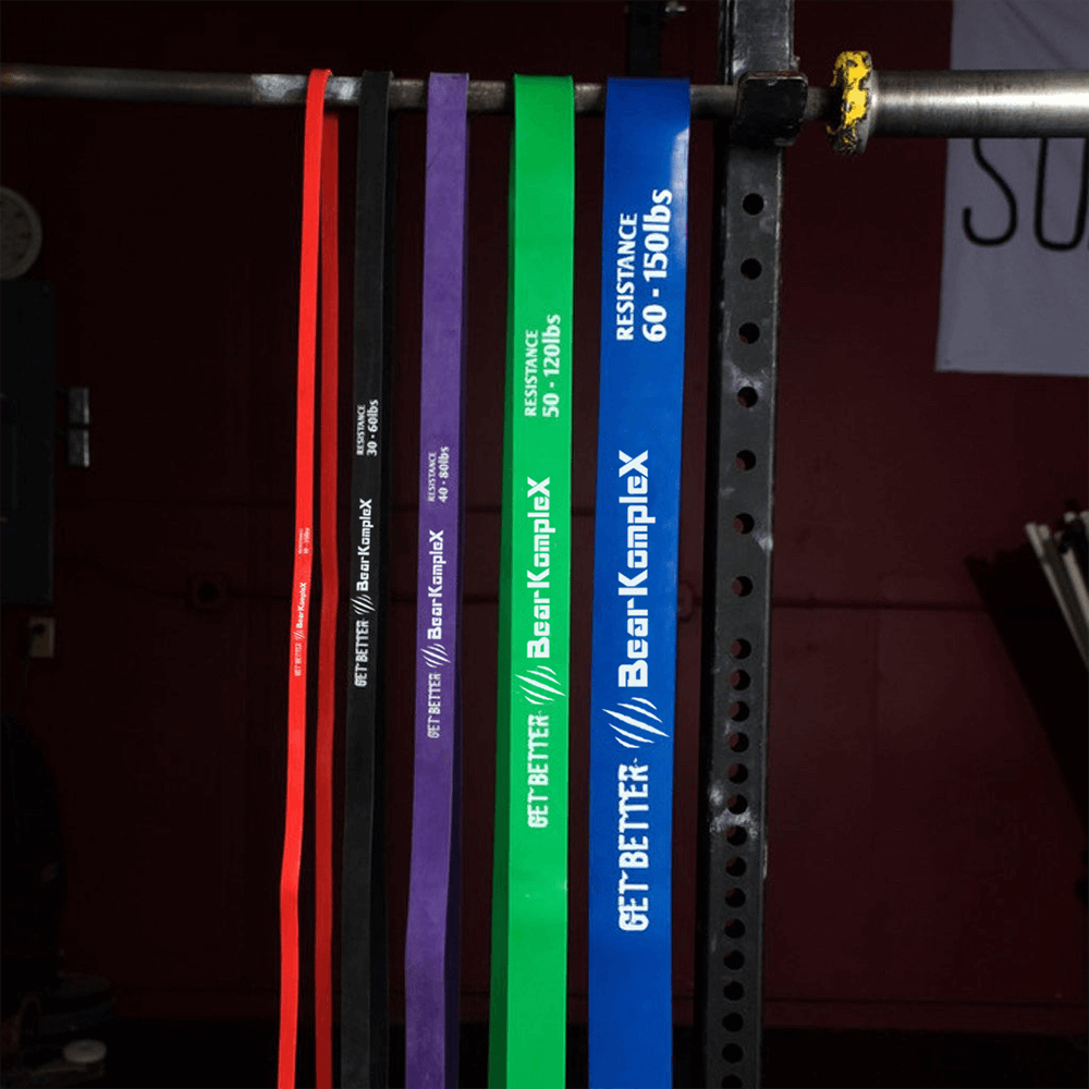 Bear KompleX Resistance Bands (Strength training, Stretching, Mobility, Compact for Travel)