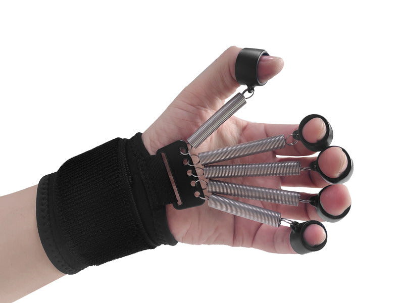 Stainless steel spring finger trainer exercise wrist tension rehabilitation enhancer