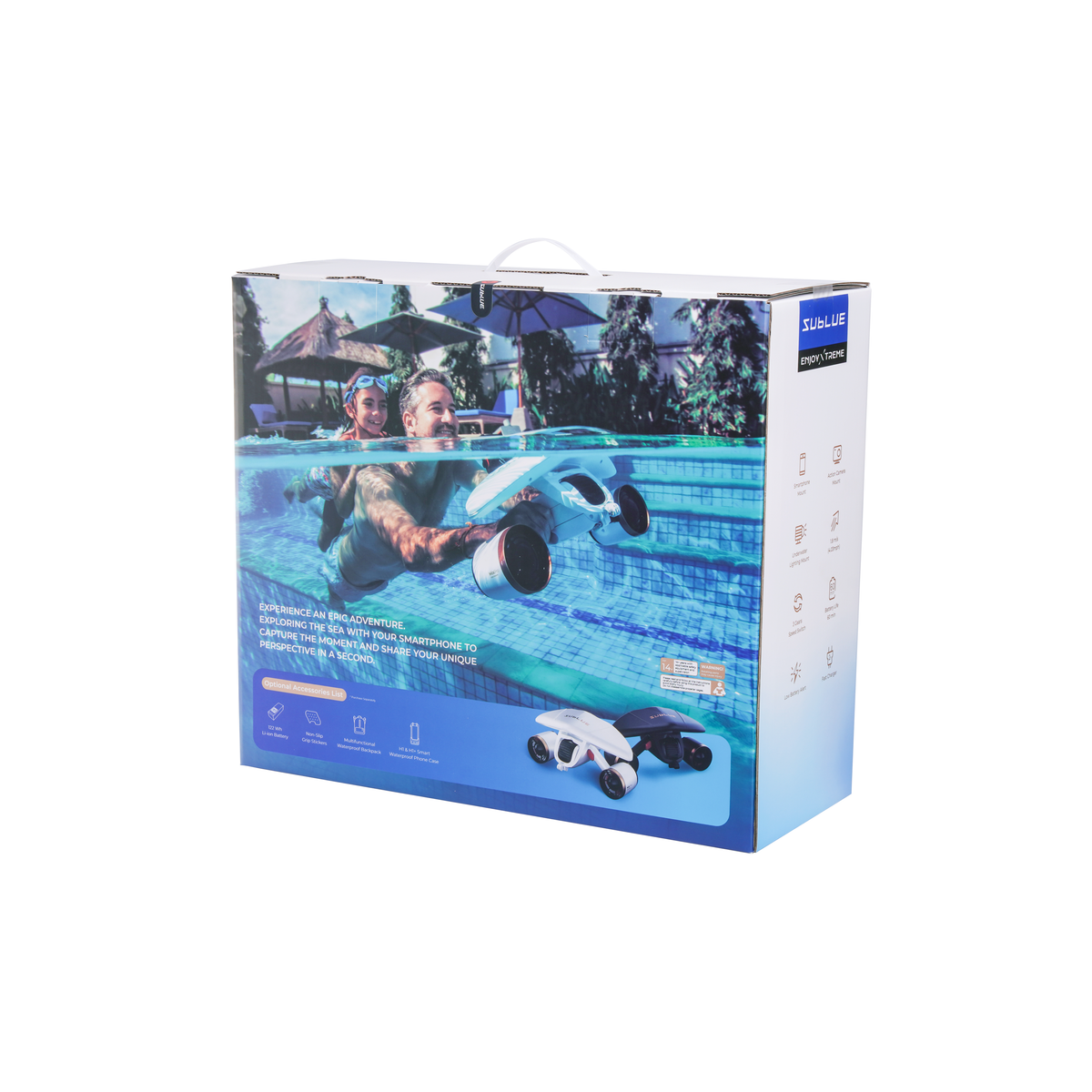 MixPro Swimmer/Diver 3 Speed Propulsion (40M Depth Max) Unit
