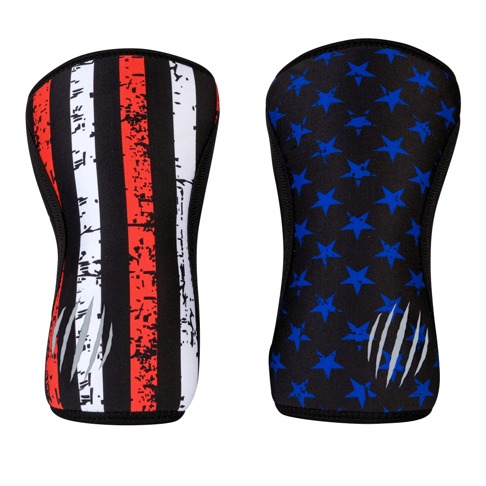 Bear KompleX Knee Sleeves - Stars & Stripes - USPA Approved - Other Colors Available