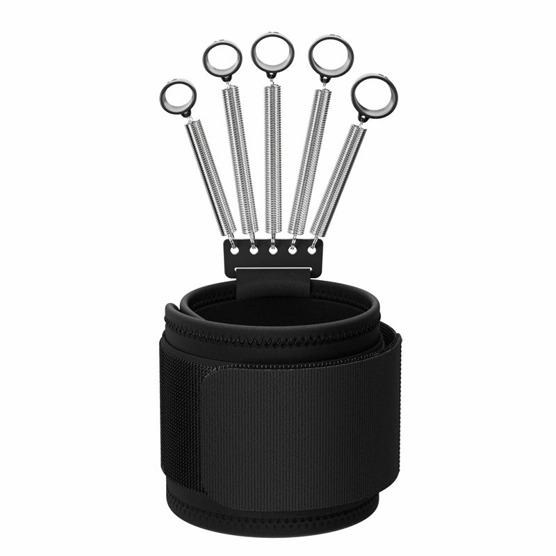 Stainless steel spring finger trainer exercise wrist tension rehabilitation enhancer