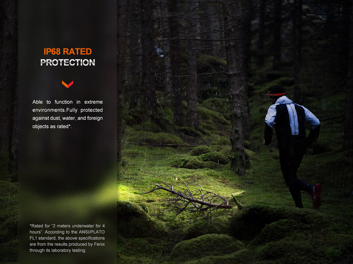 Fenix HM62-T Lightweight Trail Running/Hiking (1200 Lumen) Headlamp