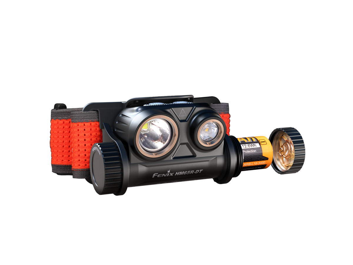 Fenix HM65R-DT Trail Running/Hiking LED (1500 Lumens) Headlamp