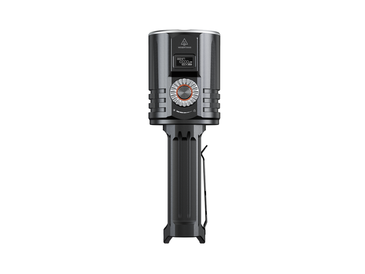 Fenix LR36R White Laser Searching Flashlight (10,000 Lumen) Rechargeable (Black)