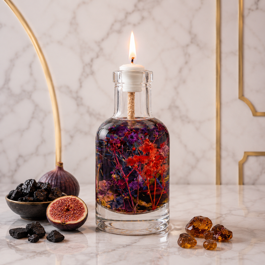 Hekate - Oil Candle (Embodies mystery, protection, and the guidance of shadowed light)