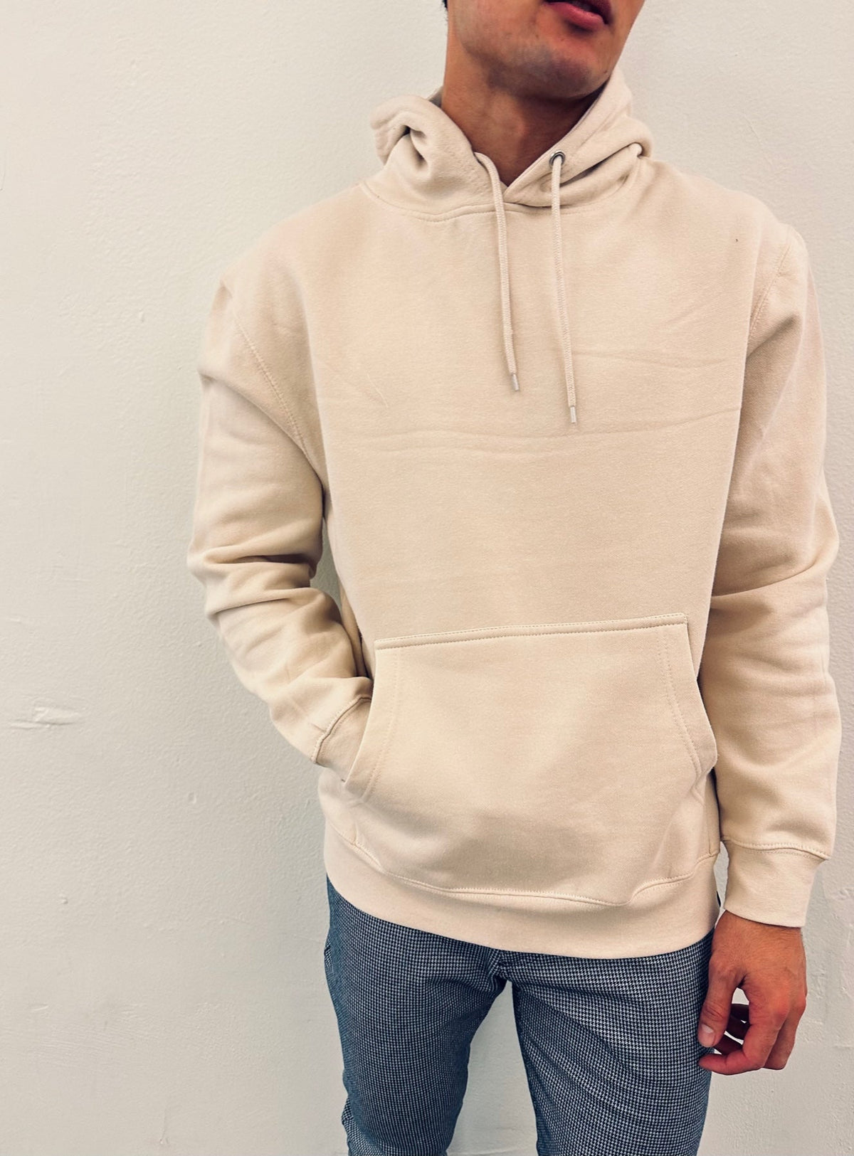 Arvon Hoodie (Light Tan) Lightweight Relaxed Fit