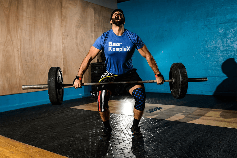 Bear KompleX Knee Sleeves - Stars & Stripes - USPA Approved - Other Colors Available