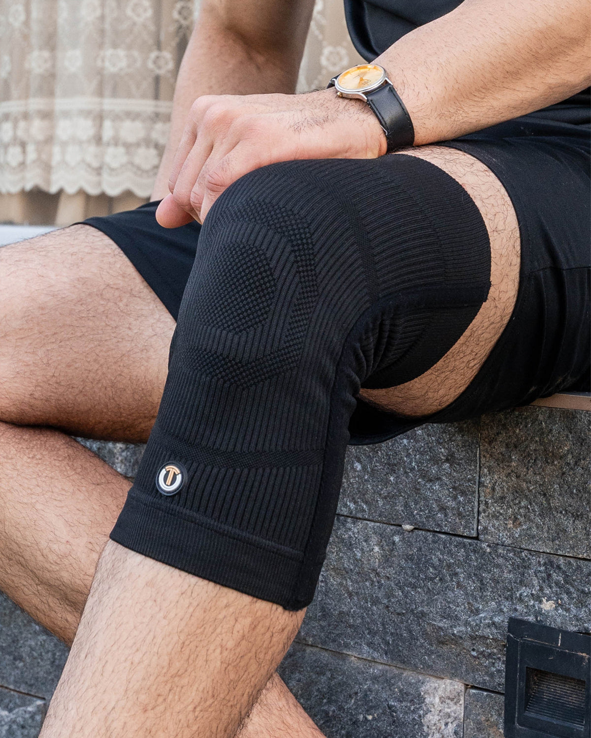 Copper Compression Knee Sleeves (2 Pack) Improve Circulation, Swelling and Mobility