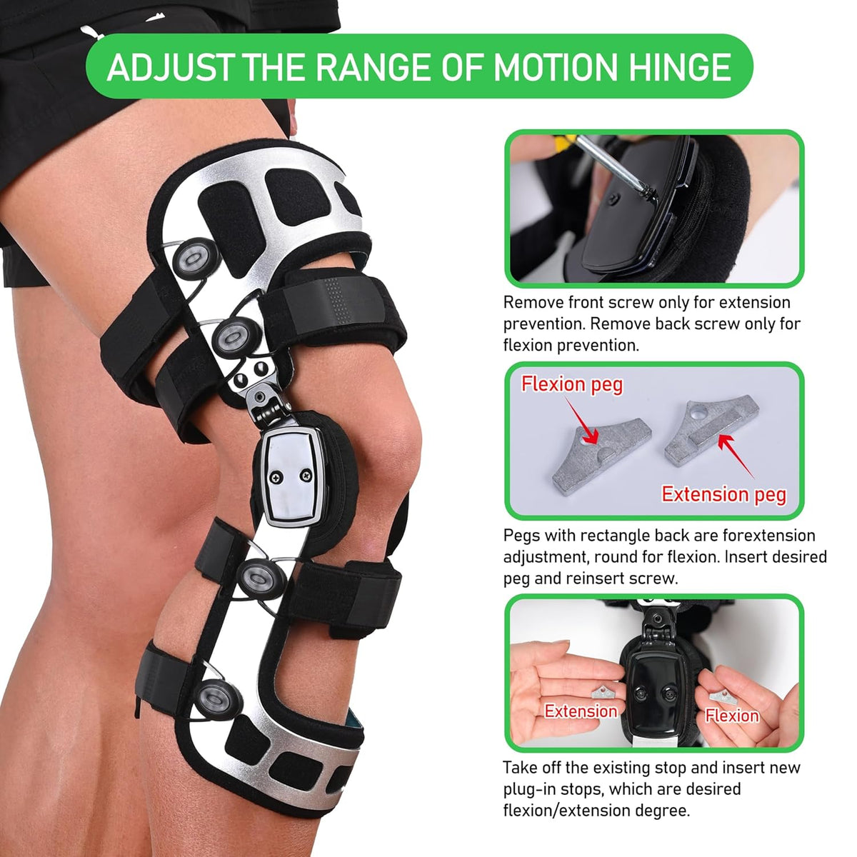 OA Unloader Knee Brace - Double Upright - Targeted Pain Relief and Joint Protection