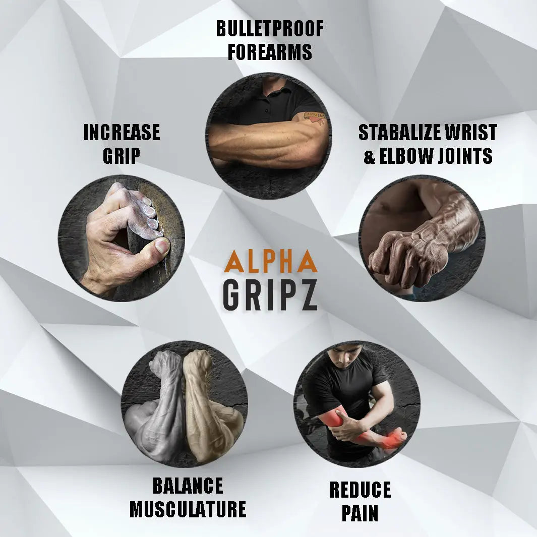 ALPHA GRIPZ™ PT Recovery - Forearm Strengthening, Performance, Recovery and Resilience