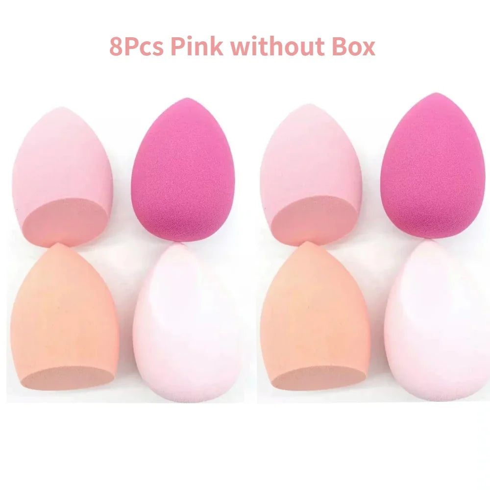 1/4/8pcs makeup sponge blender beauty egg blow cosmetic soft foundation sponges powder blow female make up accessories beauty to