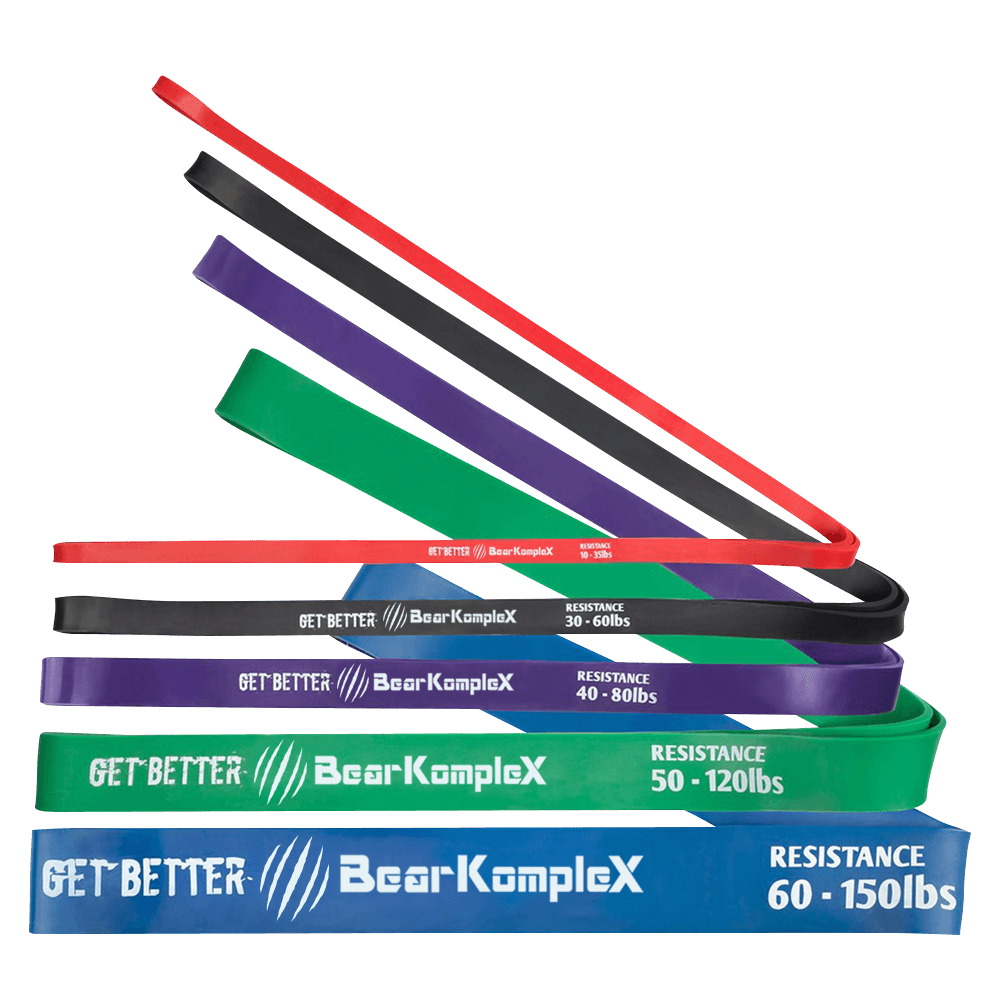 Bear KompleX Resistance Bands (Strength training, Stretching, Mobility, Compact for Travel)