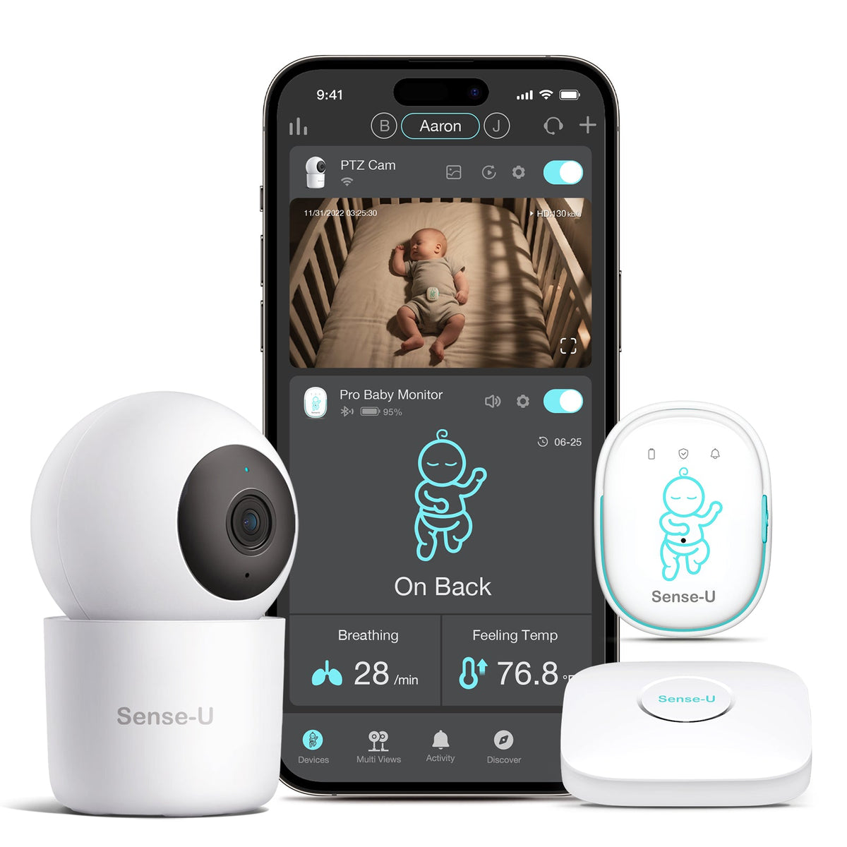 Pro Baby Monitor (Long Range) - Award Winning Smart Monitors from Indoor to Outdoor