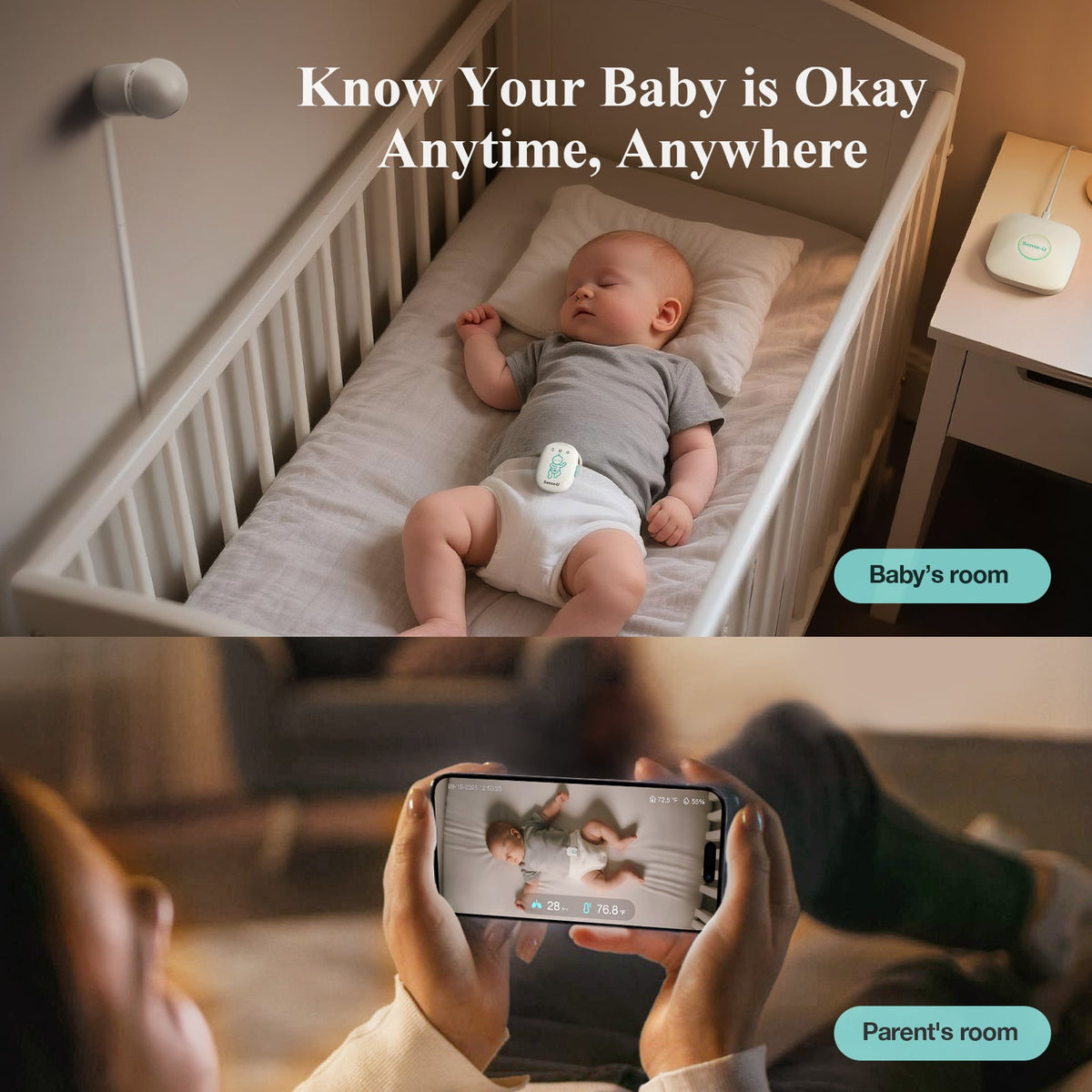 Pro Baby Monitor (Long Range) - Award Winning Smart Monitors from Indoor to Outdoor