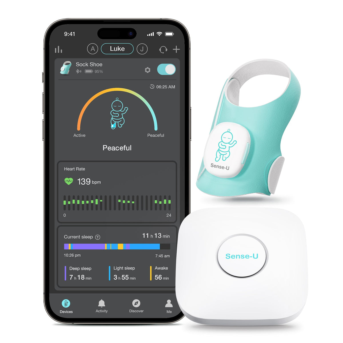Smart Sock Shoe O2 (Long Range) Baby Monitor
