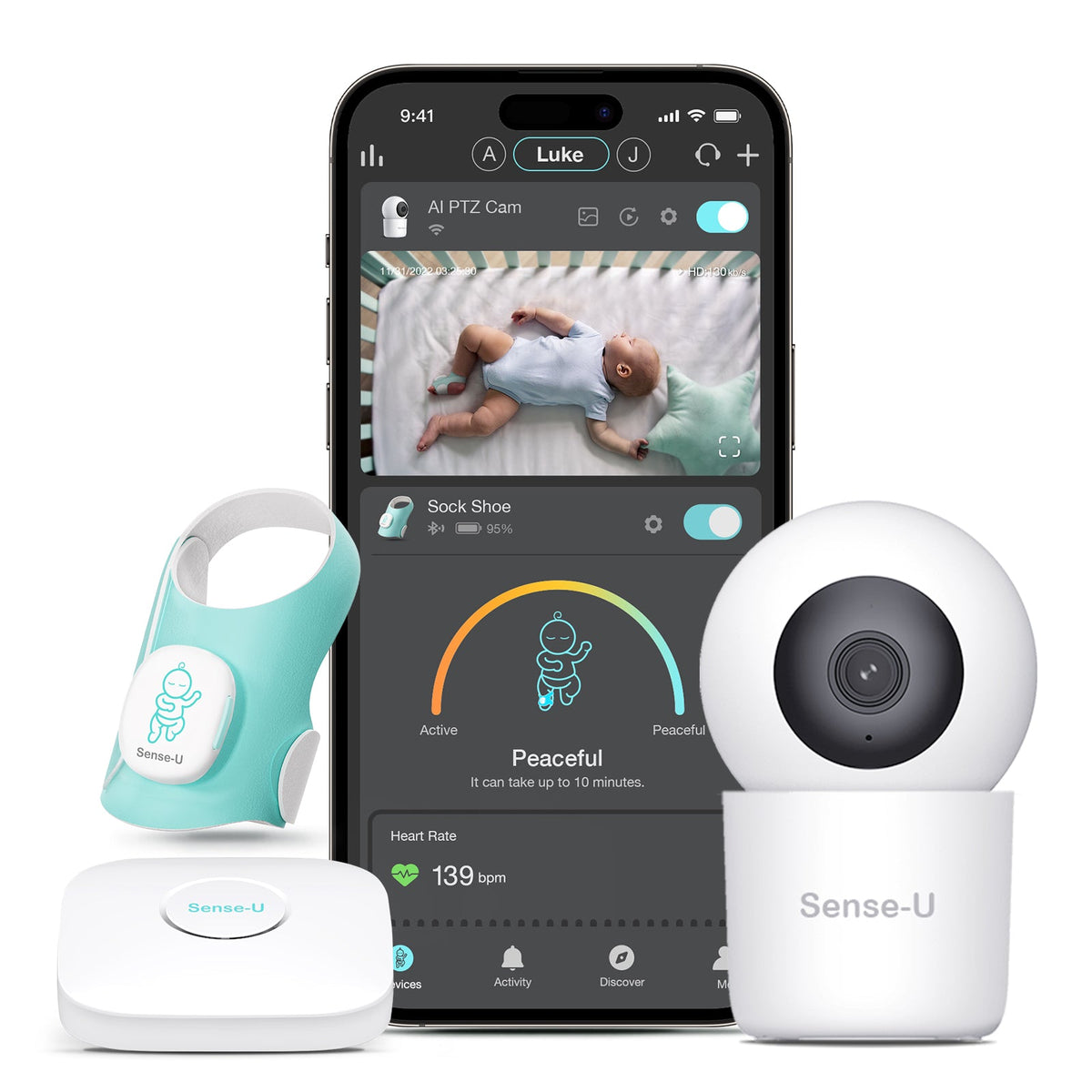 Smart Sock Shoe O2 (Long Range) Baby Monitor