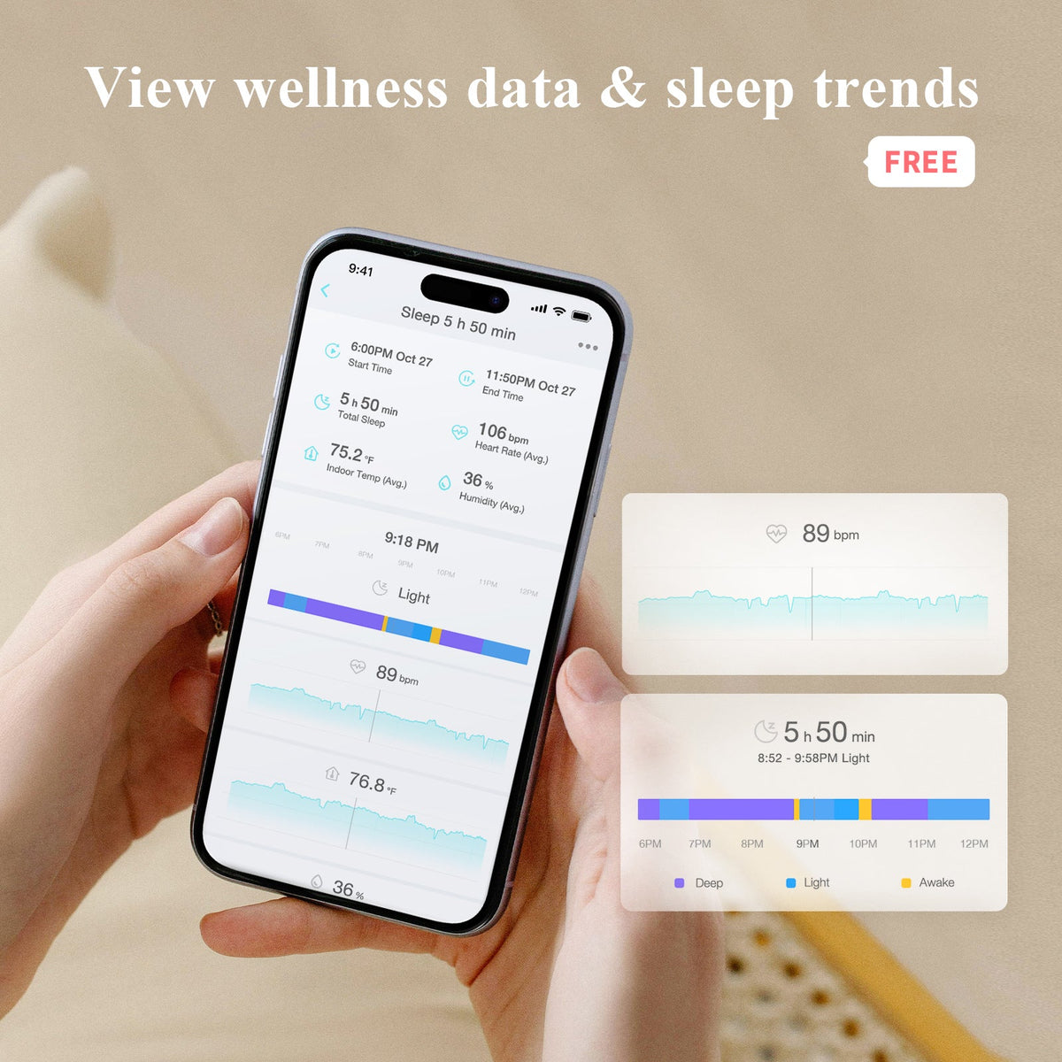 Smart Sock Shoe O2 - Baby Sleep and Wellness Monitor