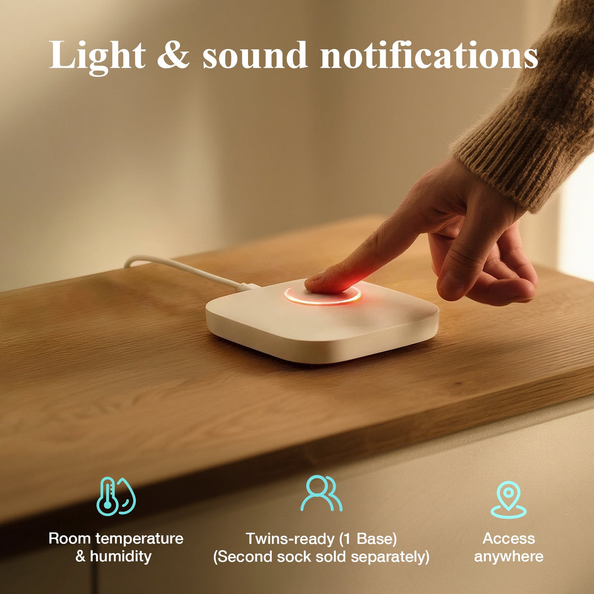 Smart Sock Shoe O2 (Long Range) Baby Monitor