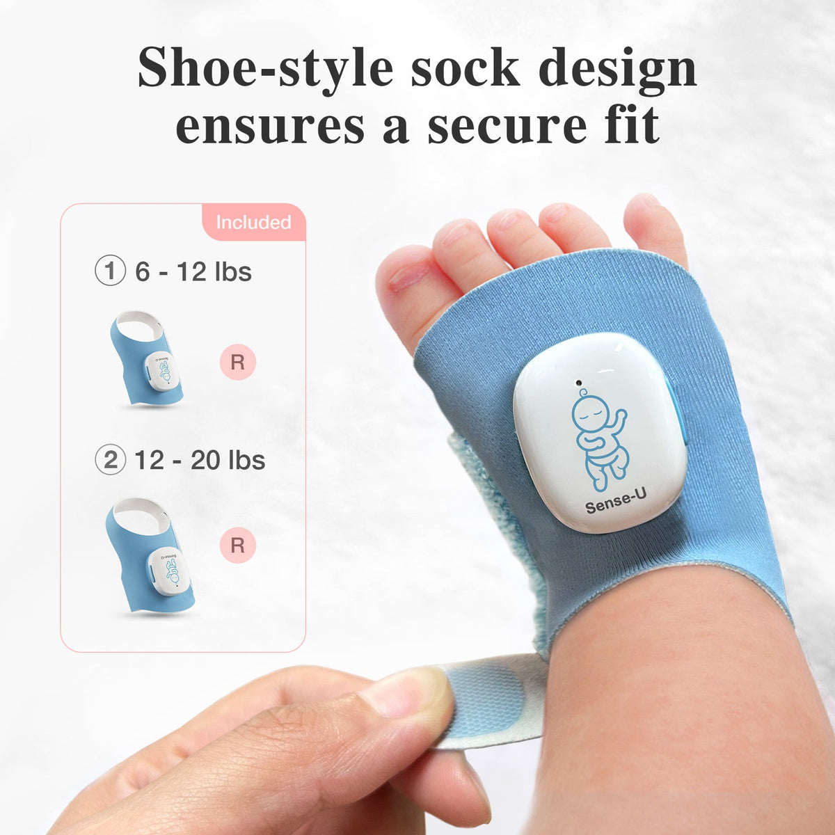 Smart Sock Shoe O2 (Long Range) Baby Monitor