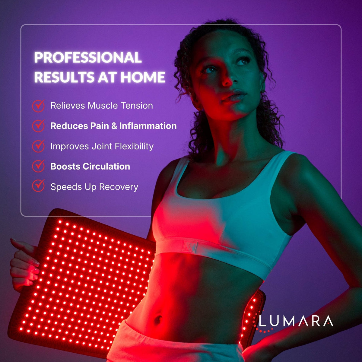 Lumara Pad - Advanced LED Wavelength Therapy Technology