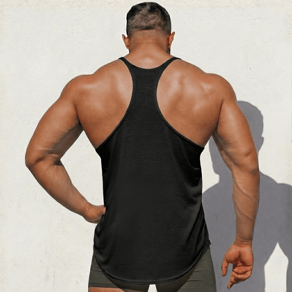 Stringer Racerback Tank Top (Gym or Beach) Lightweight Comfort Fabric