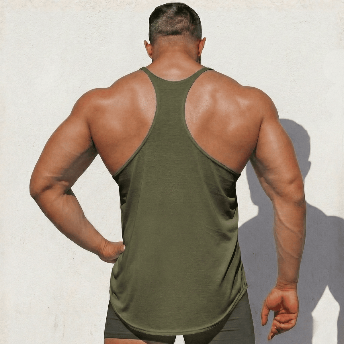 Stringer Racerback Tank Top (Gym or Beach) Lightweight Comfort Fabric