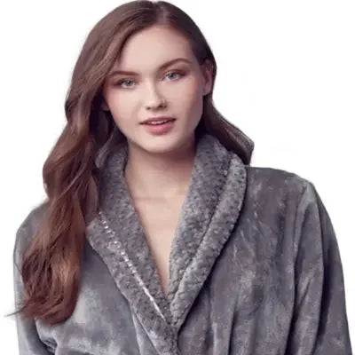 Women's Ultra Soft Plush Bathrobe - (Sizes S/M–2XL/3XL · Machine Washable)